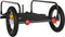 vidaXL - Fietstrailer - 122x53x31 - cm - ijzer - zwart