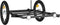 vidaXL - Fietstrailer - 126x63x34 - cm - ijzer - zwart
