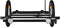 vidaXL - Fietstrailer - 126x63x34 - cm - ijzer - zwart