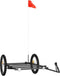 vidaXL - Fietstrailer - 135x68x37 - cm - ijzer - zwart