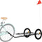 vidaXL - Fietstrailer - 135x68x37 - cm - ijzer - zwart