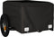 vidaXL - Fietstrailer - 30 - kg - ijzer - zwart - en - blauw