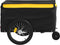 vidaXL - Fietstrailer - 30 - kg - ijzer - zwart - en - geel