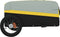 vidaXL - Fietstrailer - 30 - kg - ijzer - zwart - en - geel