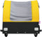 vidaXL - Fietstrailer - 30 - kg - ijzer - zwart - en - geel