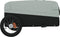 vidaXL - Fietstrailer - 30 - kg - ijzer - zwart - en - grijs