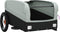 vidaXL - Fietstrailer - 30 - kg - ijzer - zwart - en - grijs