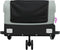 vidaXL - Fietstrailer - 30 - kg - ijzer - zwart - en - grijs