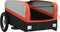 vidaXL - Fietstrailer - 30 - kg - ijzer - zwart - en - oranje