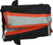vidaXL - Fietstrailer - 30 - kg - ijzer - zwart - en - oranje