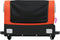 vidaXL - Fietstrailer - 30 - kg - ijzer - zwart - en - oranje