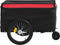 vidaXL - Fietstrailer - 30 - kg - ijzer - zwart - en - rood