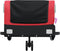 vidaXL - Fietstrailer - 30 - kg - ijzer - zwart - en - rood