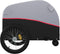 vidaXL - Fietstrailer - 30 - kg - ijzer - zwart - en - rood