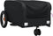 vidaXL - Fietstrailer - 30 - kg - ijzer - zwart