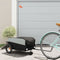 vidaXL - Fietstrailer - 30 - kg - ijzer - zwart