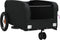 vidaXL - Fietstrailer - 30 - kg - ijzer - zwart