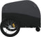 vidaXL - Fietstrailer - 30 - kg - ijzer - zwart