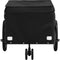 vidaXL - Fietstrailer - 30 - kg - ijzer - zwart