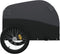 vidaXL - Fietstrailer - 30 - kg - ijzer - zwart