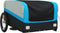 vidaXL - Fietstrailer - 45 - kg - ijzer - zwart - en - blauw