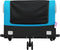 vidaXL - Fietstrailer - 45 - kg - ijzer - zwart - en - blauw