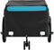 vidaXL - Fietstrailer - 45 - kg - ijzer - zwart - en - blauw