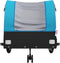 vidaXL - Fietstrailer - 45 - kg - ijzer - zwart - en - blauw