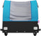 vidaXL - Fietstrailer - 45 - kg - ijzer - zwart - en - blauw