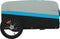vidaXL - Fietstrailer - 45 - kg - ijzer - zwart - en - blauw