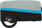 vidaXL - Fietstrailer - 45 - kg - ijzer - zwart - en - blauw