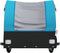 vidaXL - Fietstrailer - 45 - kg - ijzer - zwart - en - blauw