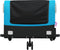 vidaXL - Fietstrailer - 45 - kg - ijzer - zwart - en - blauw