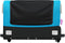 vidaXL - Fietstrailer - 45 - kg - ijzer - zwart - en - blauw