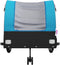 vidaXL - Fietstrailer - 45 - kg - ijzer - zwart - en - blauw