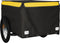 vidaXL - Fietstrailer - 45 - kg - ijzer - zwart - en - geel