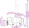 vidaXL - Fietstrailer - 45 - kg - ijzer - zwart - en - geel