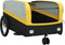 vidaXL - Fietstrailer - 45 - kg - ijzer - zwart - en - geel
