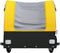 vidaXL - Fietstrailer - 45 - kg - ijzer - zwart - en - geel