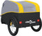 vidaXL - Fietstrailer - 45 - kg - ijzer - zwart - en - geel
