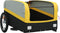 vidaXL - Fietstrailer - 45 - kg - ijzer - zwart - en - geel