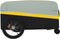 vidaXL - Fietstrailer - 45 - kg - ijzer - zwart - en - geel
