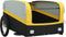 vidaXL - Fietstrailer - 45 - kg - ijzer - zwart - en - geel