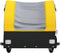 vidaXL - Fietstrailer - 45 - kg - ijzer - zwart - en - geel
