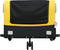 vidaXL - Fietstrailer - 45 - kg - ijzer - zwart - en - geel