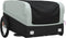 vidaXL - Fietstrailer - 45 - kg - ijzer - zwart - en - grijs