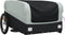 vidaXL - Fietstrailer - 45 - kg - ijzer - zwart - en - grijs