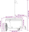vidaXL - Fietstrailer - 45 - kg - ijzer - zwart - en - grijs