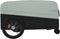 vidaXL - Fietstrailer - 45 - kg - ijzer - zwart - en - grijs