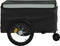 vidaXL - Fietstrailer - 45 - kg - ijzer - zwart - en - grijs